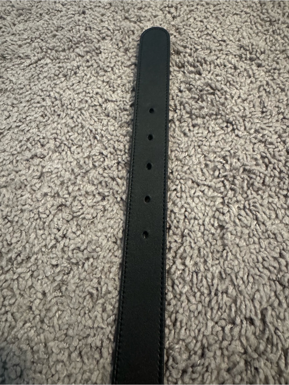 Gucci Marmont GG Belt Black Leather 80/32 Gold - Picture 6 of 9